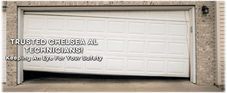 Garage Door Off Track In Chelsea AL